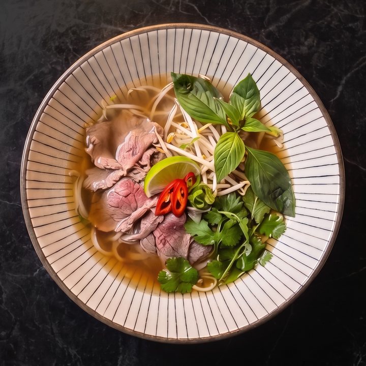Pho de Père vu du dessus